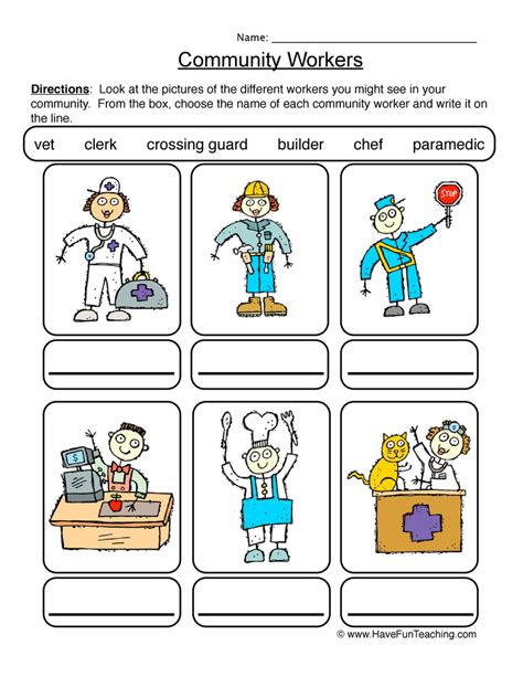 Community Worksheets For Grade 2