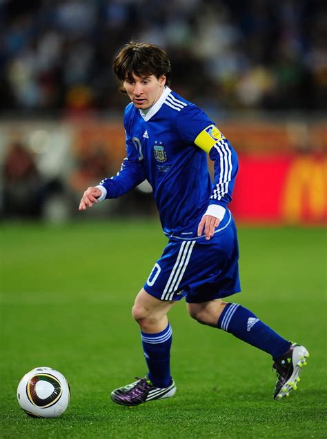 Lionel Messi Photos Greece V Argentia Group B 2010 Fifa World Cup