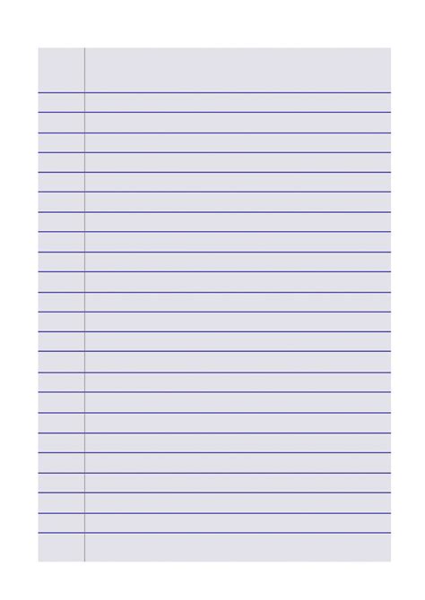15 Download A4 Lined Paper Templates Lined Paper Paper Template