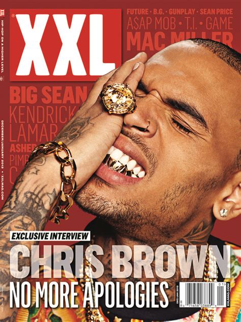 Chris Brown Covers Xxl Magazine I Try To Promote Positivity And Love