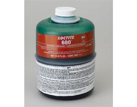 Loctite 680 Retaining Compound 68090 Idh1835206 1 L Bottle Green