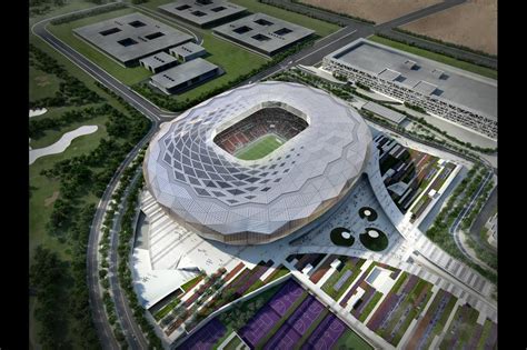 Qatar 2022 Unveils Fourth Stadium Designs News Building