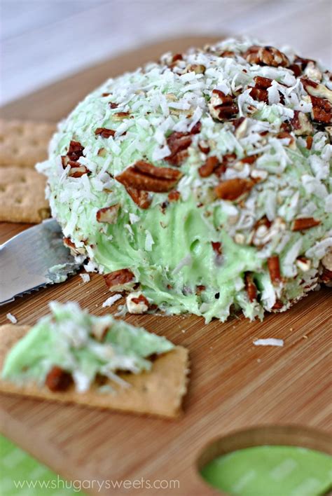Christmas time is unabashedly the finest time to put on your baking hat and try new desserts for your family or for the crowd. Pistachio Cheeseball - Shugary Sweets | Cheese ball recipes, Appetizer snacks, Snacks