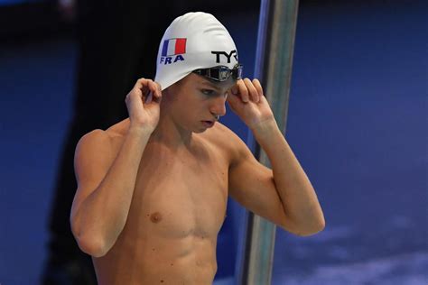 Jeux Olympiques  Léon, nageur prometteur et digne héritier des Marchand