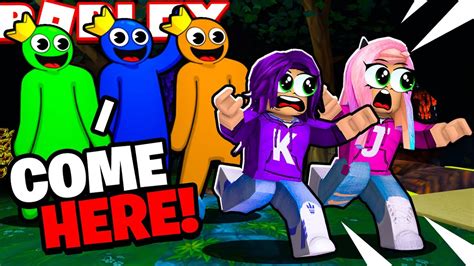 Rainbow Friends Want To Play With Us 🌈 Roblox Youtube