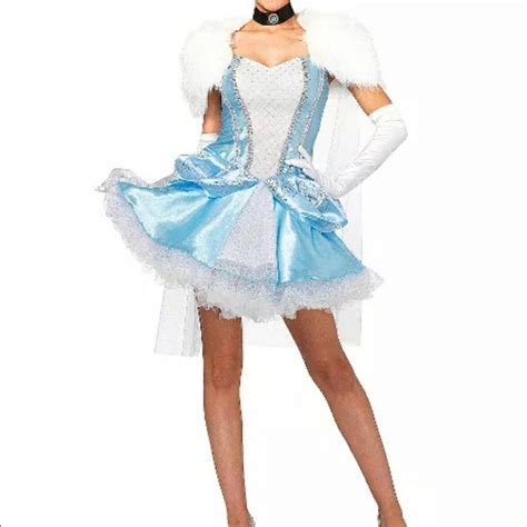 Sexy Cinderella Halloween Costume With Accessories Gem
