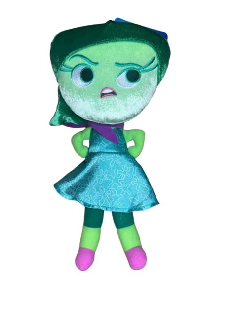 Disney Pixar Inside Out Disgust Plush Mindy Kaling 12 Doll Toy Stuffy