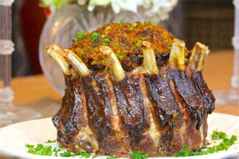 The ribs just about fall off the bone because they are so tender. Smoked Pork Crown Roast, The Reigning King Of Your Holiday ...