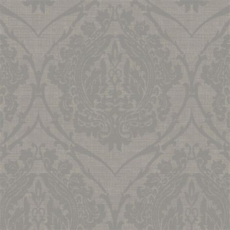 Elegance For Your Walls With This Stunning Beaded Damask Wallpaper