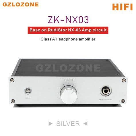 Nx03 Hifi Opa2134pa Class A Headphone Amplifier Base On Rudistor Nx 03