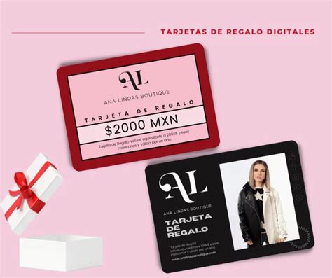 Tarjeta De Regalo Digital Ana Lindas Boutique