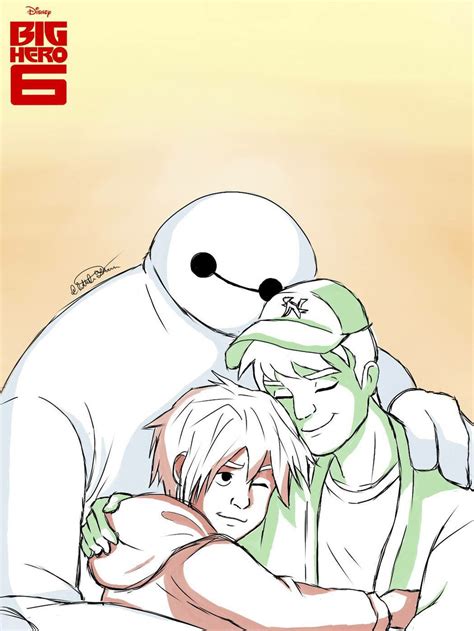 Tadashi Hiro And Baymax Big Hero Fan Art Fanpop