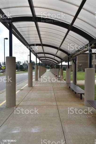 Covered Pedestrian Walkway Stock Photo Download Image Now Arch