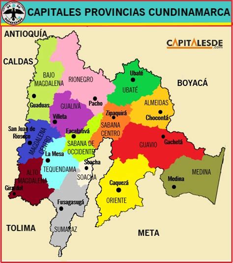 Postal address, phone, #de_edifice# fax number, email address, website, mayor. Capitales de las provincias de Cundinamarca |Listado ...