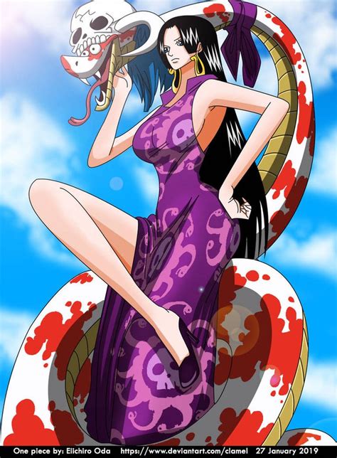 Boa Hancock Marine Ford By Clamel One Piece Cartoon Anime One Piece