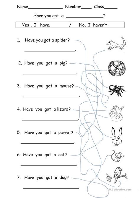 Don't have to = mustn't mustn't=it is prohibited, you cannot do it Have you got________? worksheet - Free ESL printable ...