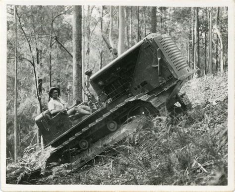 Caterpillar Diesel Fifty Logging Tractor 1936 Coffs Collections