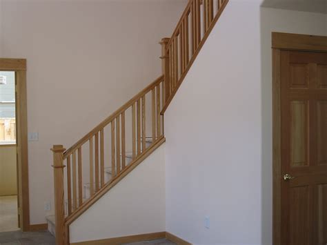 Box oak stair with rail and spindles. Stair Gallery - Heritage Stairs