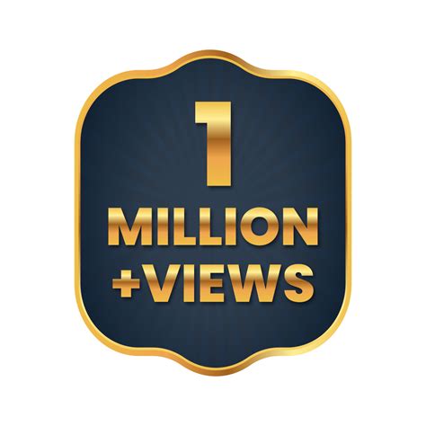 thank you so much for 1 million views