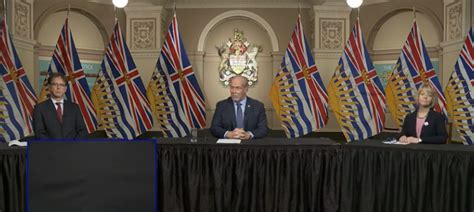 Bonnie henry will hold a news conference to announce the next steps in b.c.'s plan to safely restart the. Horgan outlines B.C.'s new "restart" plan | Merritt Herald