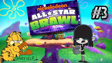Garf Vs Goth Nickelodeon All Star Brawl 1 V 1 Match Ep 3 Youtube