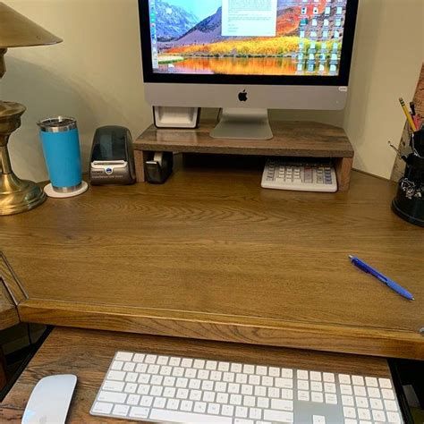 Computer Desk Reclaimed Wood Desk Rustic Barnwood Table Etsy Uk