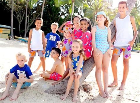 Kids designer fashion for spring 2016. Kids' swimwear in Singapore: Frolik's new tropical range ...
