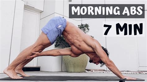 Morning Abs Workout 7 Min Abs Rowan Row Youtube