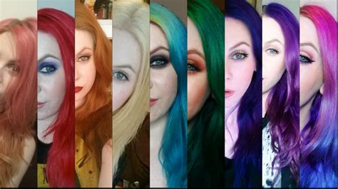 Faq Dying Your Hair Bright Colors Semi Permanent Hair Colours