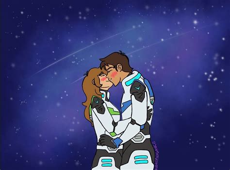 Under The Stars Lance And Pidges Romantic Kiss In The Sparkling Stars