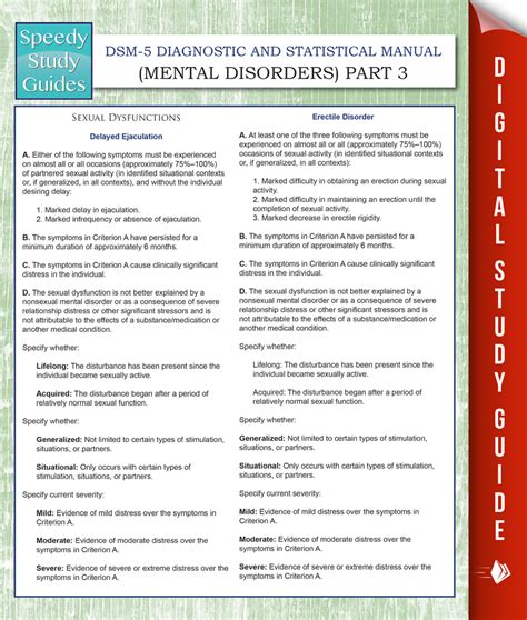 Dsm 5 Diagnostic And Statistical Manual Mental Disorders Part 3 By