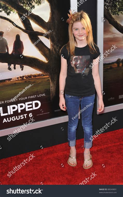 Morgan Lily Los Angeles Premiere Flipped Stock Photo 88549891