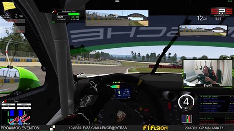 Assetto Corsa Sim Racing System LeMans Porsche GT R YouTube