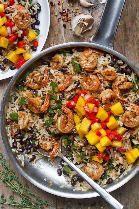 Jun 01, 2013 · devein the lower (belly) part of the shrimp. Spicy Shrimp Jerk Recipe with Rice and Black Beans ...