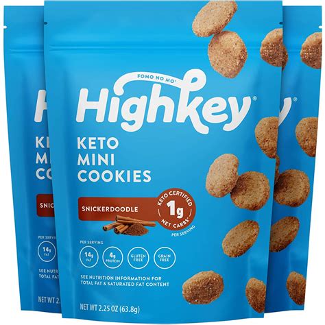 Gluten helps foods maintain their shape, acting as a glue that holds food together. HighKey Keto Snacks Low Carb Snickerdoodle Cookie - Paleo, Diabetic Diet Friendly - Gluten Free ...