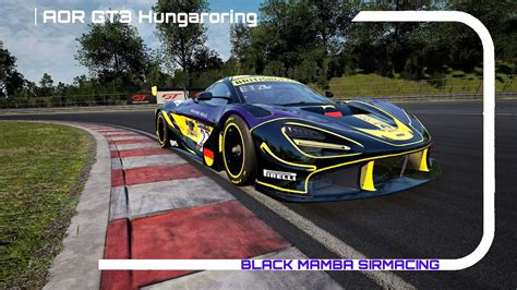 Assetto Corsa Competizione AOR GT3 Season 9 Hungary Hungaroring