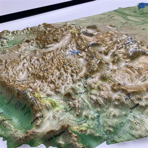 United States 3d Raised Relief Map Classic 3d Topographical Maps