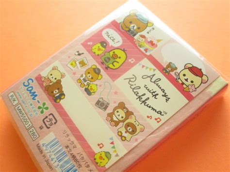 Kawaii Cute Patapata Mini Memo Pad Rilakkuma San X Always With