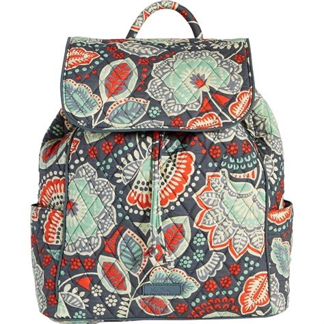 Vera Bradley Drawstring Backpack in Nomadic Floral | Vera bradley, Vera bradley backpack campus 