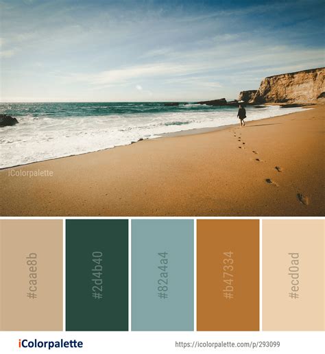 Color Palette Ideas From 2191 Sea Images Icolorpalette Beach Color