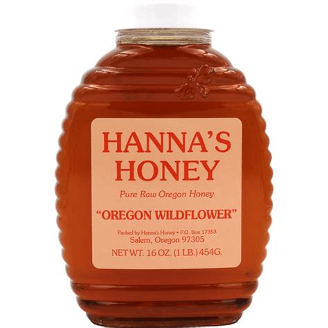 Hannas Honey Oregon Wildflower Honey Roths