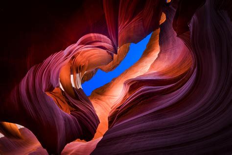 Rock Landscape Cave Nature Antelope Canyon Rock Formation 1080p