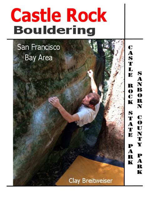 Castle Rock State Park Bouldering Guidebook Bay Area California