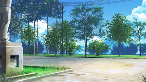 Arsenixc Everlasting Summer Visual Novel Anime Statue Outdoors