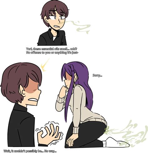 yuri s project ddlc fart story by thespazzer on deviantart