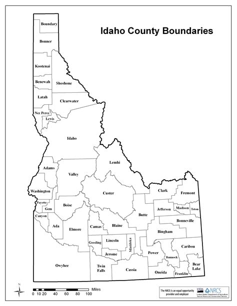 Idaho Maps Page 1 Nrcs Idaho