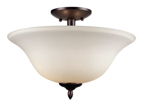 Opens in a new tab. Fleur De Lis Living Bloomington 2-Light Semi Flush Mount ...