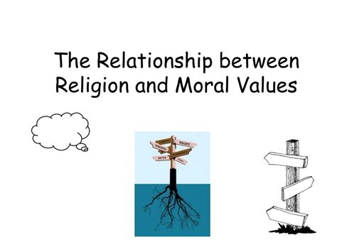 Ppt The Relationship Between Religion And Moral Values Powerpoint