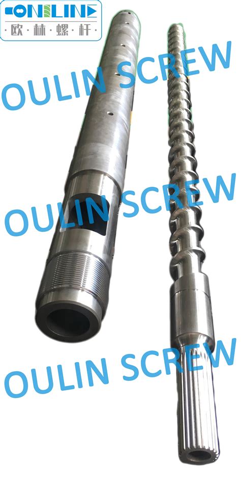 Nitriding Single Screw And Barrel For Weber Extrusion China Screw And
