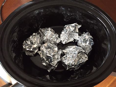 How would you reinvent your backyard? If You Have Never Put Balls Of Aluminum Foil In The Crock ...